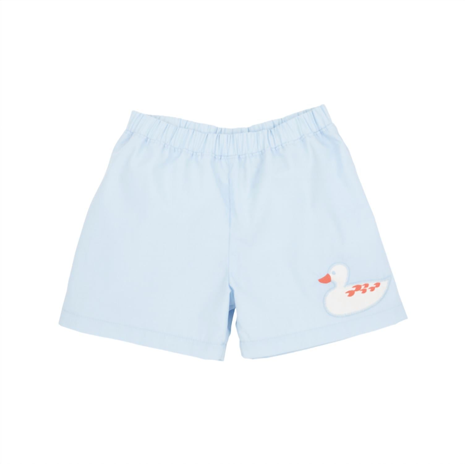 The Beaufort Bonnet Company Kids Shelton Shorts in buckhead blue duck - kids' shorts