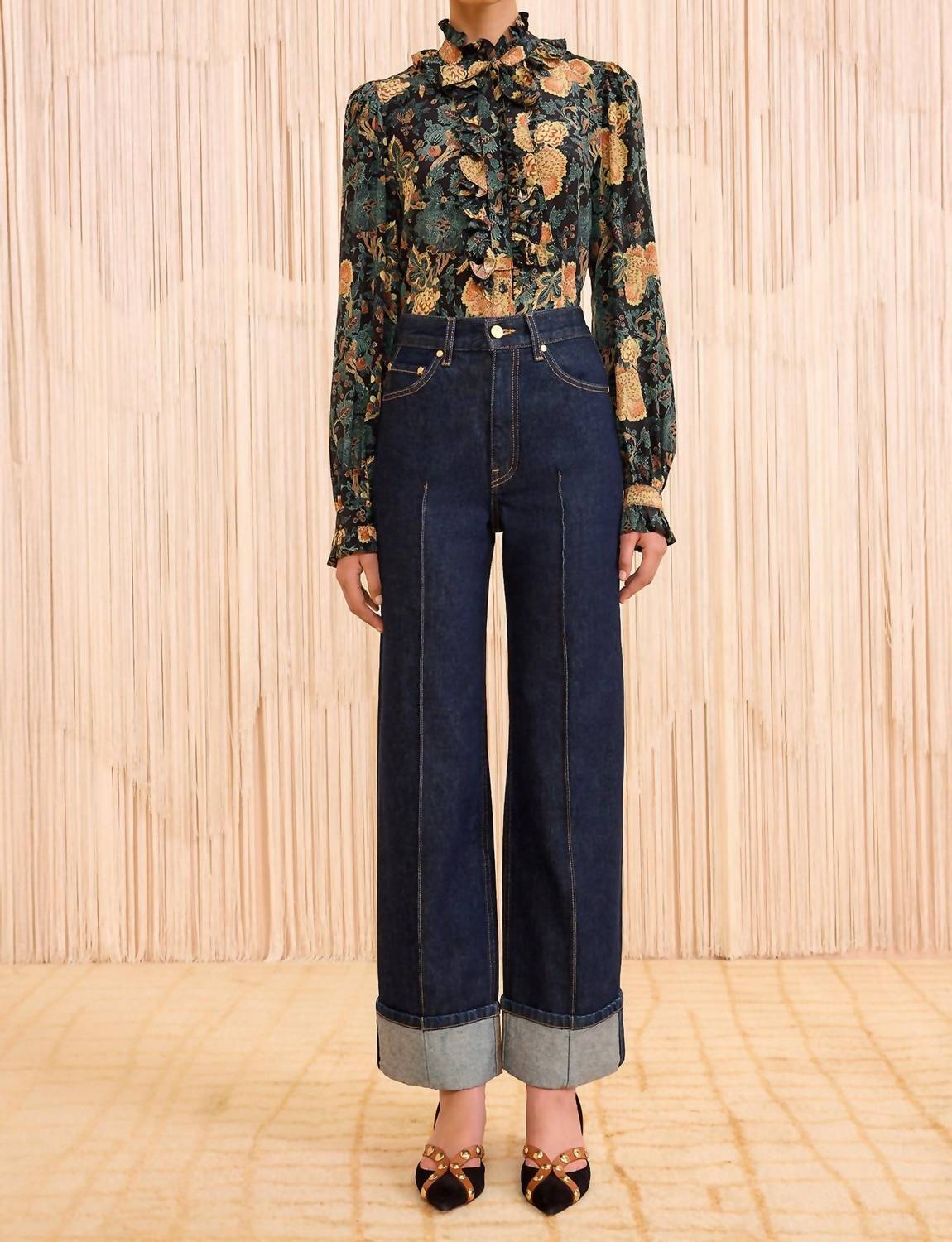 Ulla Johnson - Genevieve Wide Leg Jean