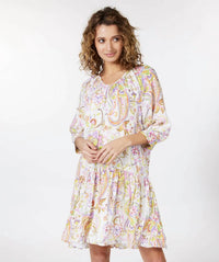 Esqualo - Bibbi Beloved Flower Print Mini Dress