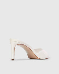 Black Suede Studio - Women's Freddie Coconut Heels