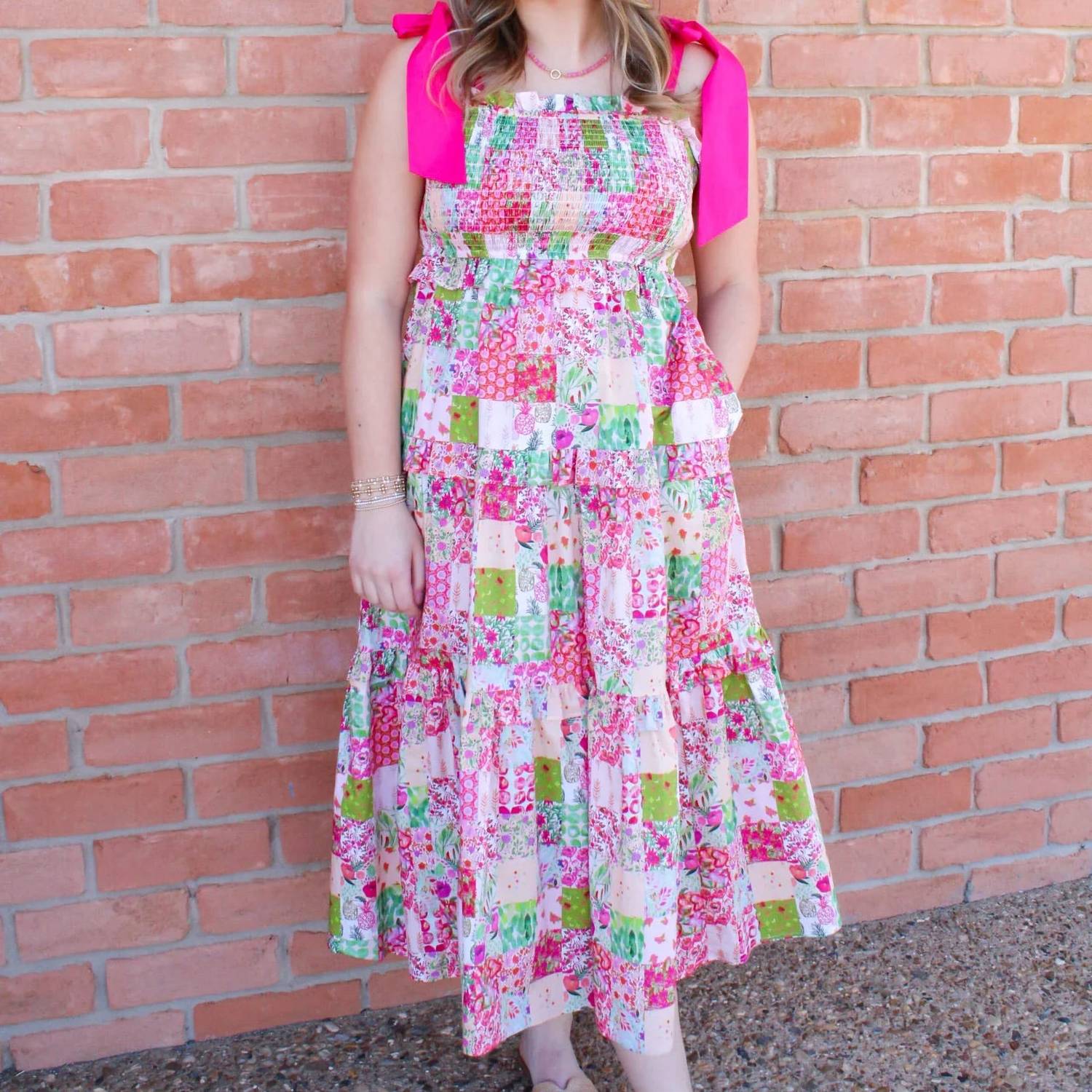 Jodifl - Rosé All Day Midi Dress