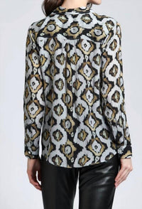 Apny - Runie Button Up Top