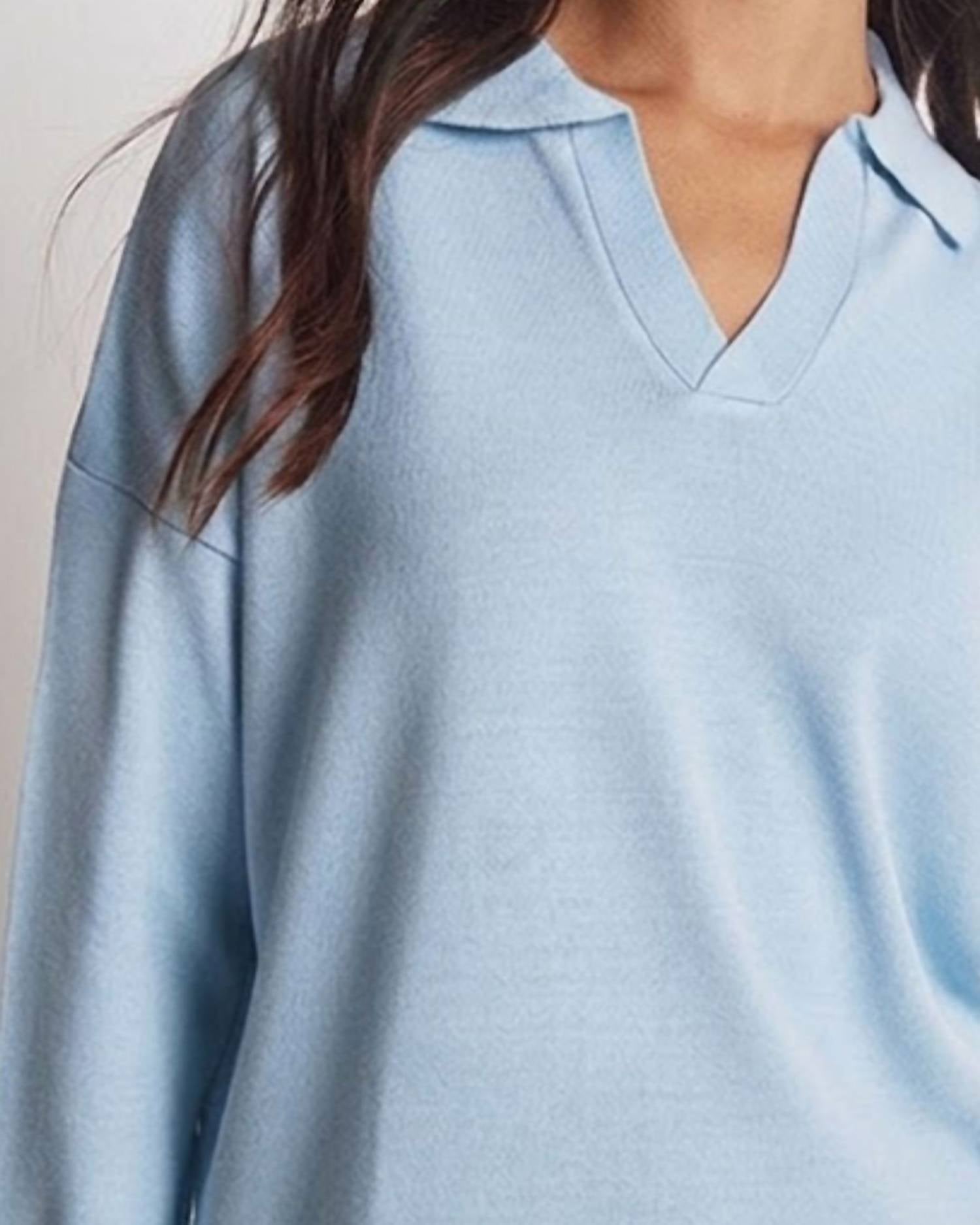 Brodie Cashmere - Collared Sweater