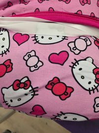 Charlies Project - Girls Hello Cutie Bow Double Quilted Large Bamboo Blanket