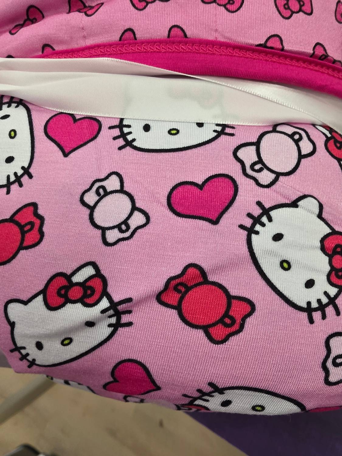 Charlies Project - Girls Hello Cutie Bow Double Quilted Large Bamboo Blanket