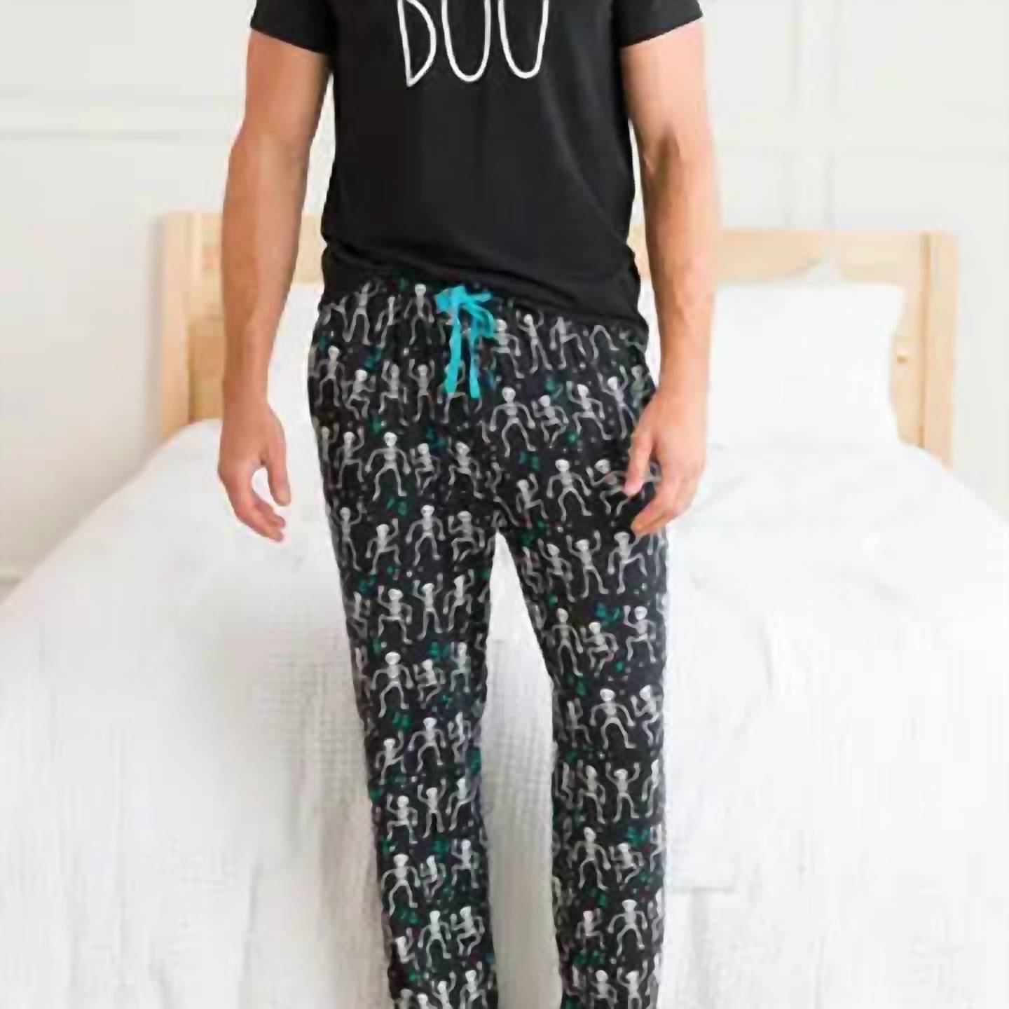 Rufflebutts - Unisex - Skeleton Boogie Bamboo Pajama Pants