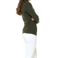 Monticelli Cashmere - Women's Pure Cashmere Zip Cardigan