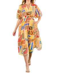 Thml - Abstract Print Dress