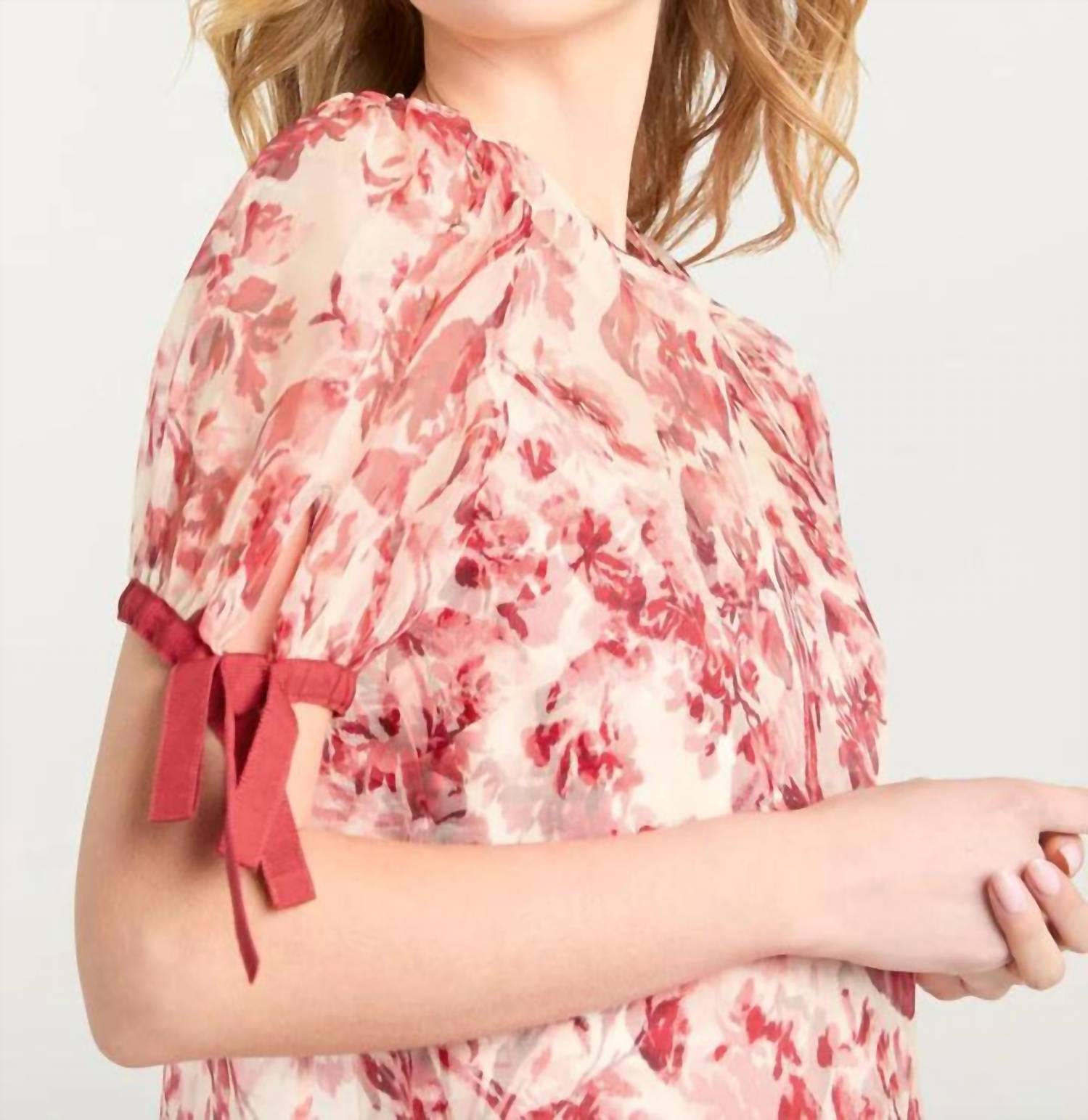 Cinq A Sept - Floral Ribbons Junette Dress