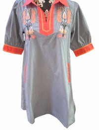 Umgee - Embroidered Floral Dress