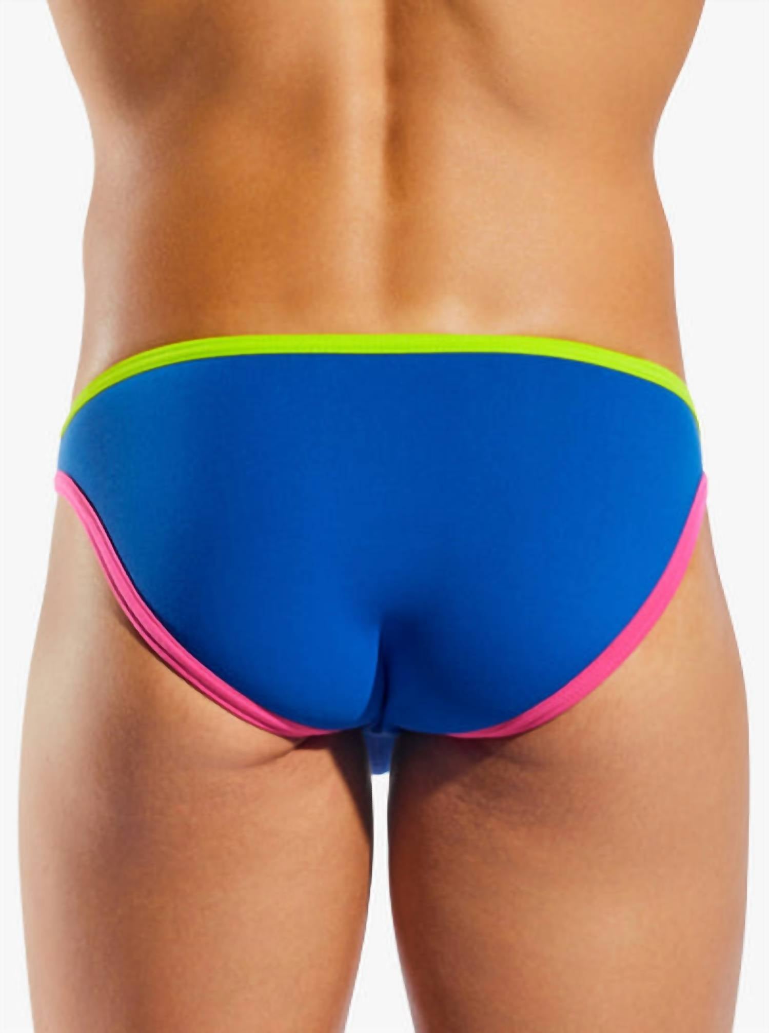 Cocksox Underwear Brief in electric blue - men's item - alternate view