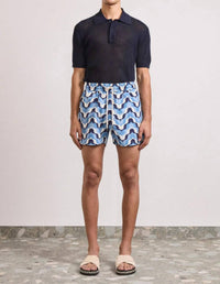 Frescobal Carioca - Sport Deserto Print Swim Shorts