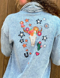 Billy T - Gittyup Embroidered Dress