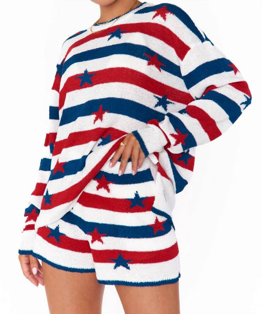 Show Me Your Mumu - Star Spangled Boardwalk Shorts