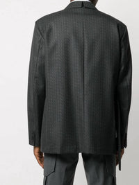 Valentino - Print Single Breasted Blazer
