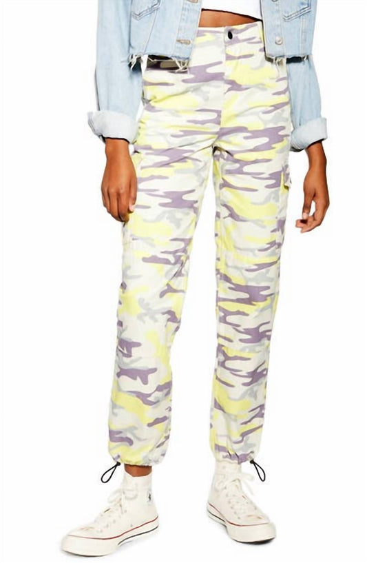 Topshop - Camo Print Utility Pants