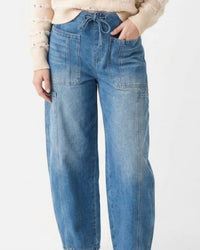 Bibi - Relaxed Barrel Jeans
