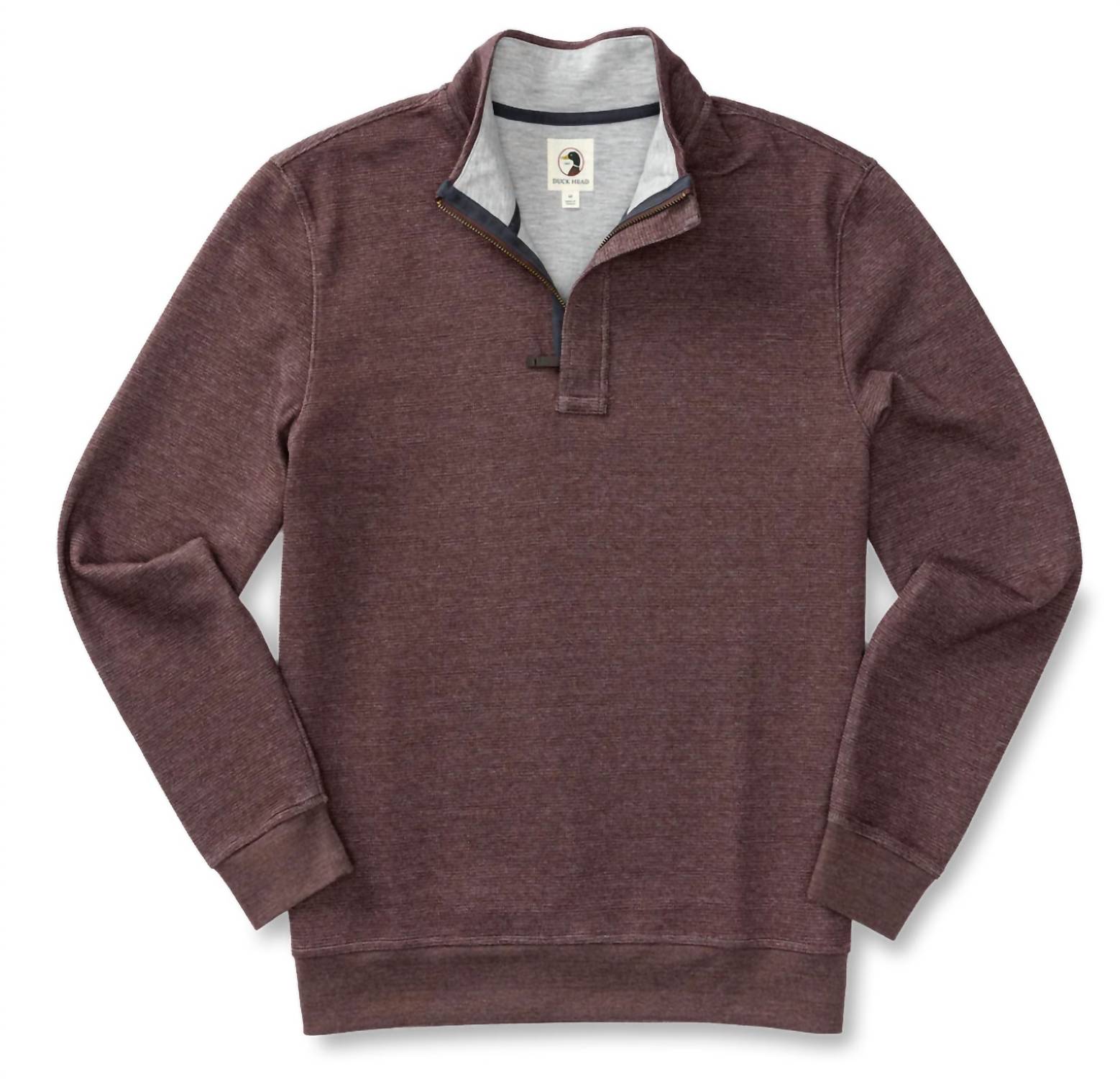 Duck Head - Bearing Pique Pullover Sweatshirt