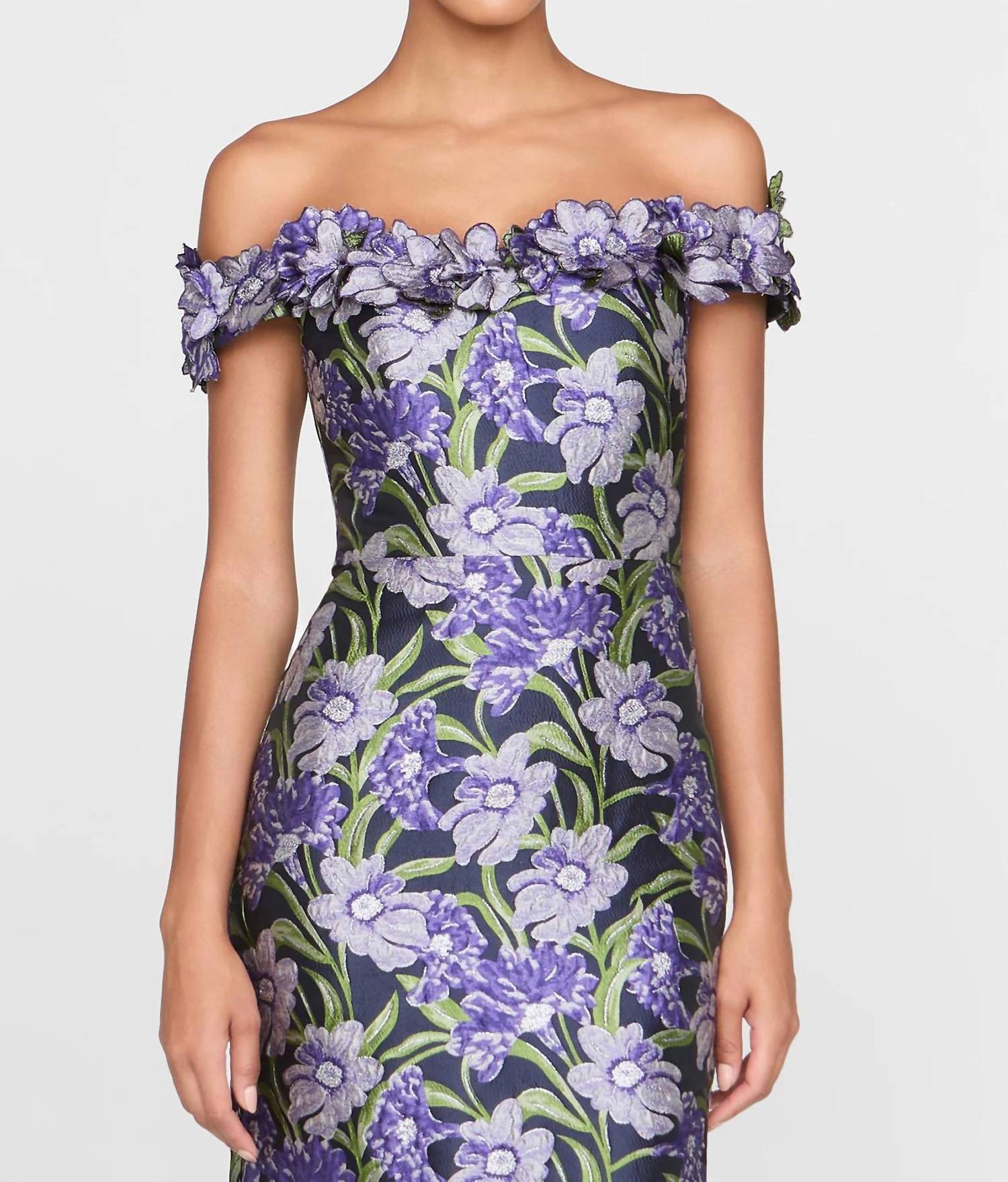 Theia - Olyssia Fit and Flare Gown