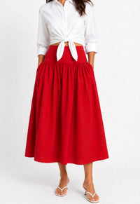 Staud - Procida Linen Skirt