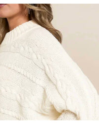Z Supply - Arctic Cable Cropped Sweater