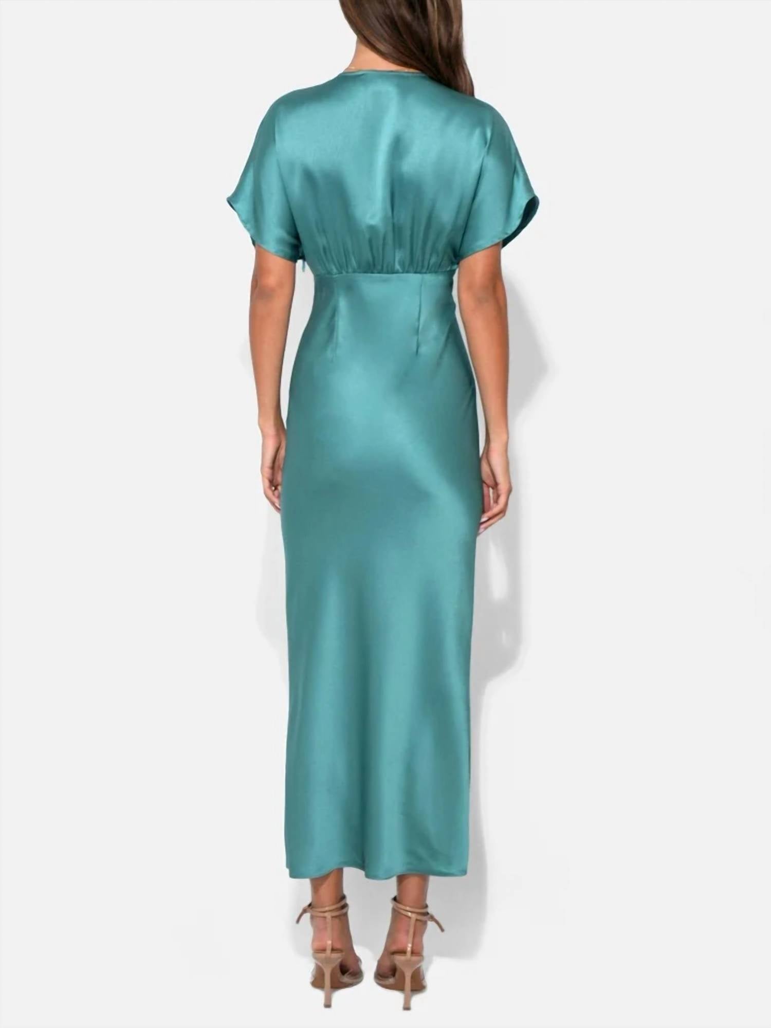 Adelyn Rae - Charlotte Flutter Sleeve Dress