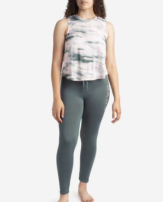 Danskin - High Neck Tank Sleep With Leggings Set