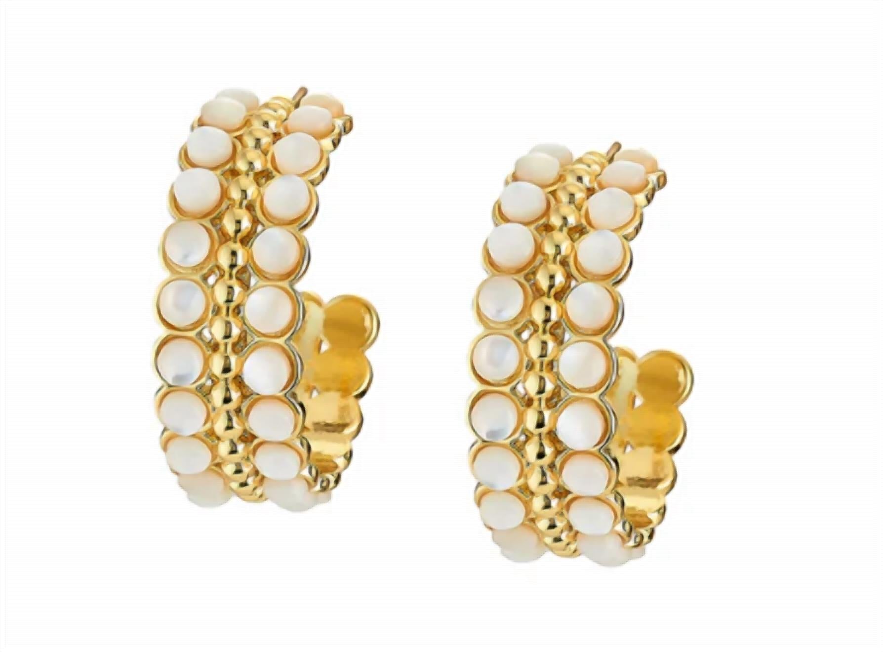 Asha - Camille Huggie Earrings