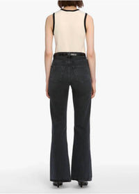 Frame - Lax High Rise Flare Jeans
