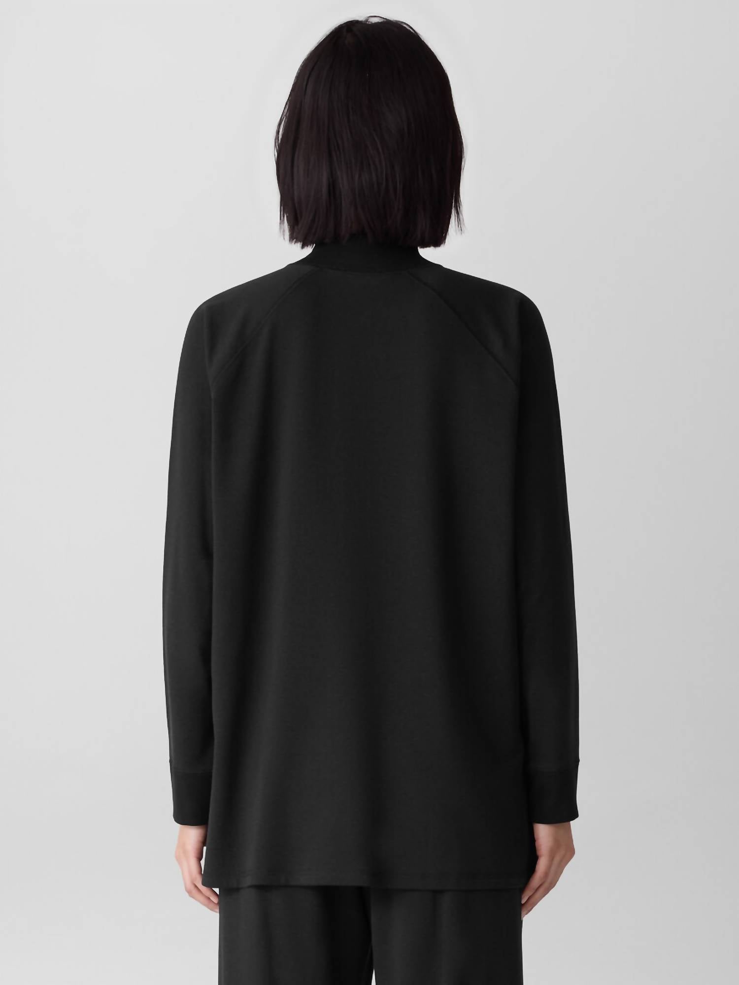 Eileen Fisher - Knit Mock Neck Long Sleeve Tunic