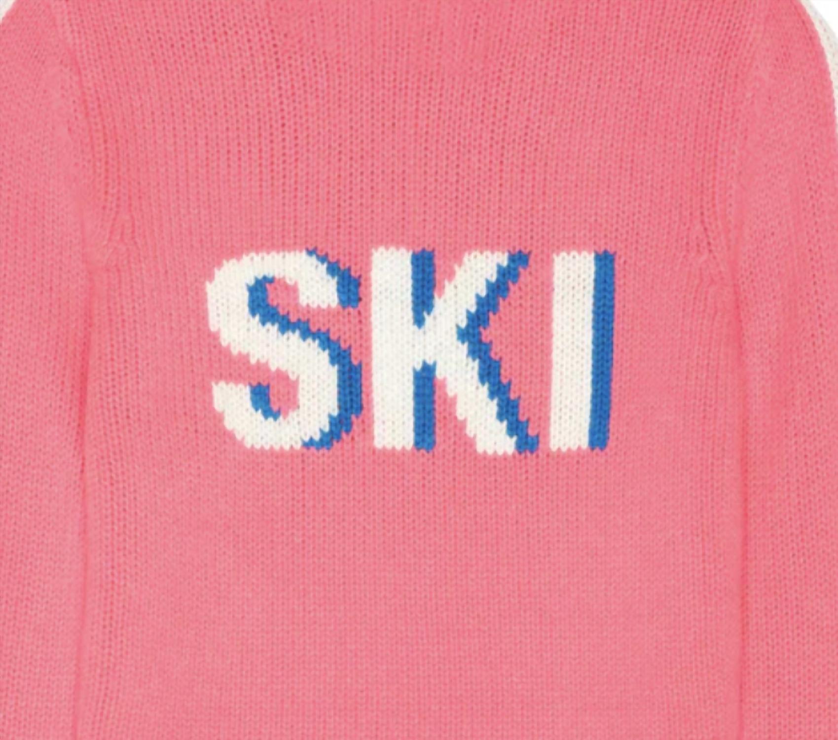 Ellsworth + Ivey - Women's Cropped Ski Turtleneck Sweater