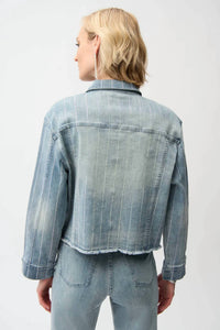 Joseph Ribkoff - Embellished Long Sleeves Jacket