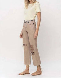 Vervet By Flying Monkey - 90s Vintage Crop Flare Jean