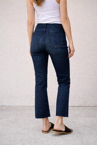Morrison Denim Starlet Cropped Jeans in stardust wash - women's jeans - detail view