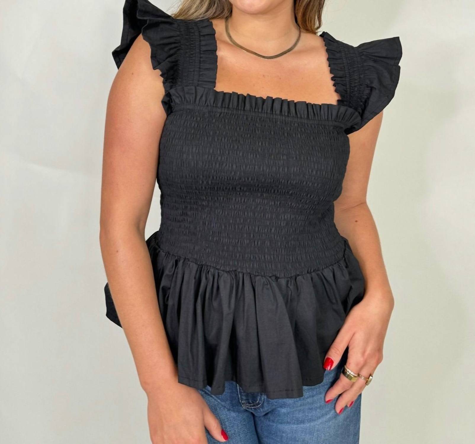 Phie Collective - Poplin Riza Top