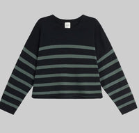 Leset - Zoe Breton Stripe Crew Sweater