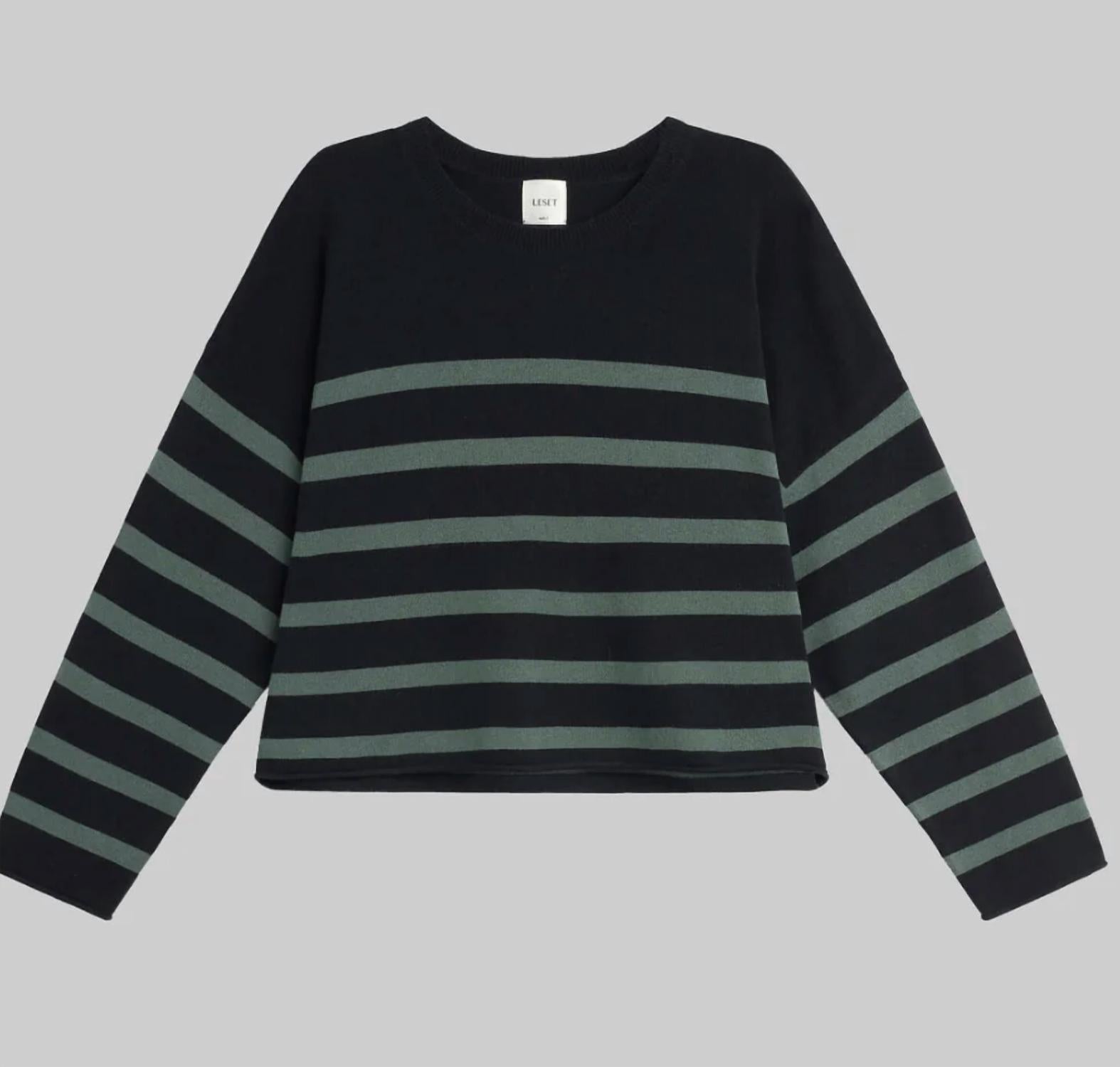 Leset - Zoe Breton Stripe Crew Sweater