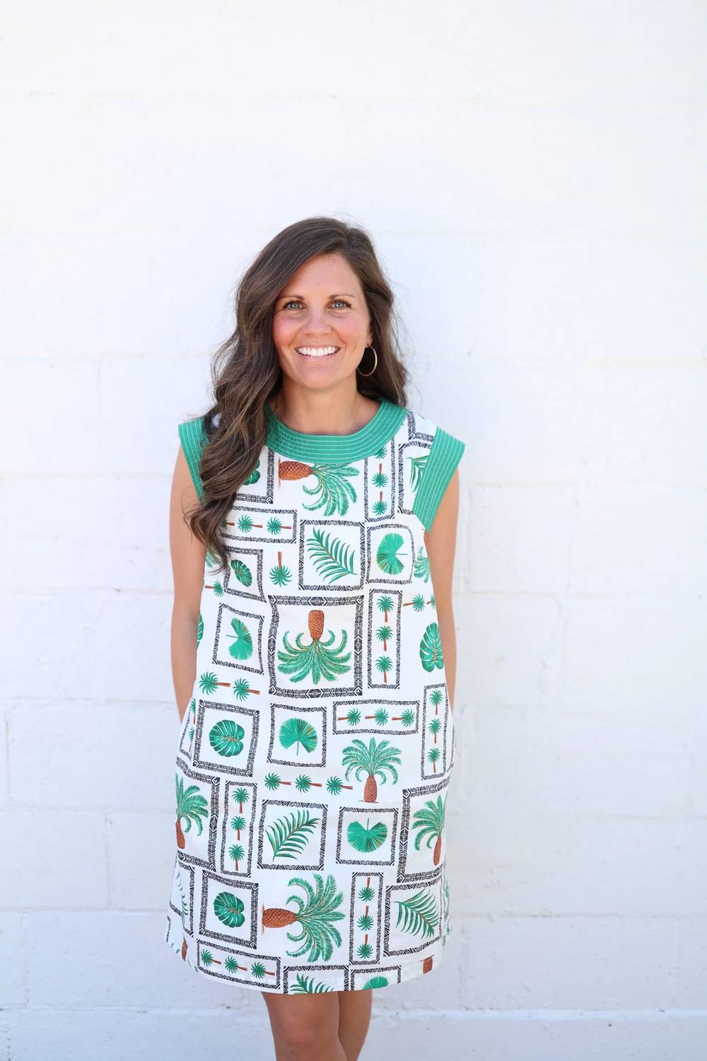 Entro - Portia Palm Mini Dress