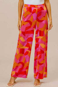Lucy Paris - Printed Resort Trousers