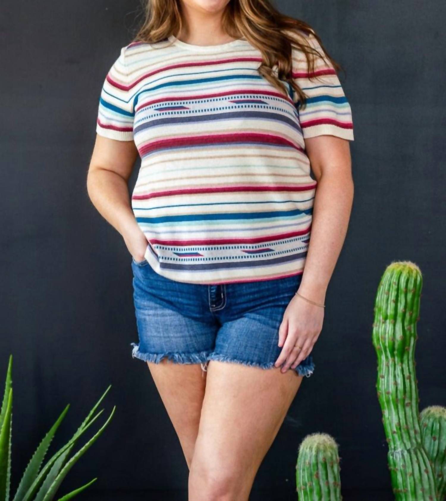 Tasha Polizzi - Ali Serape Tee