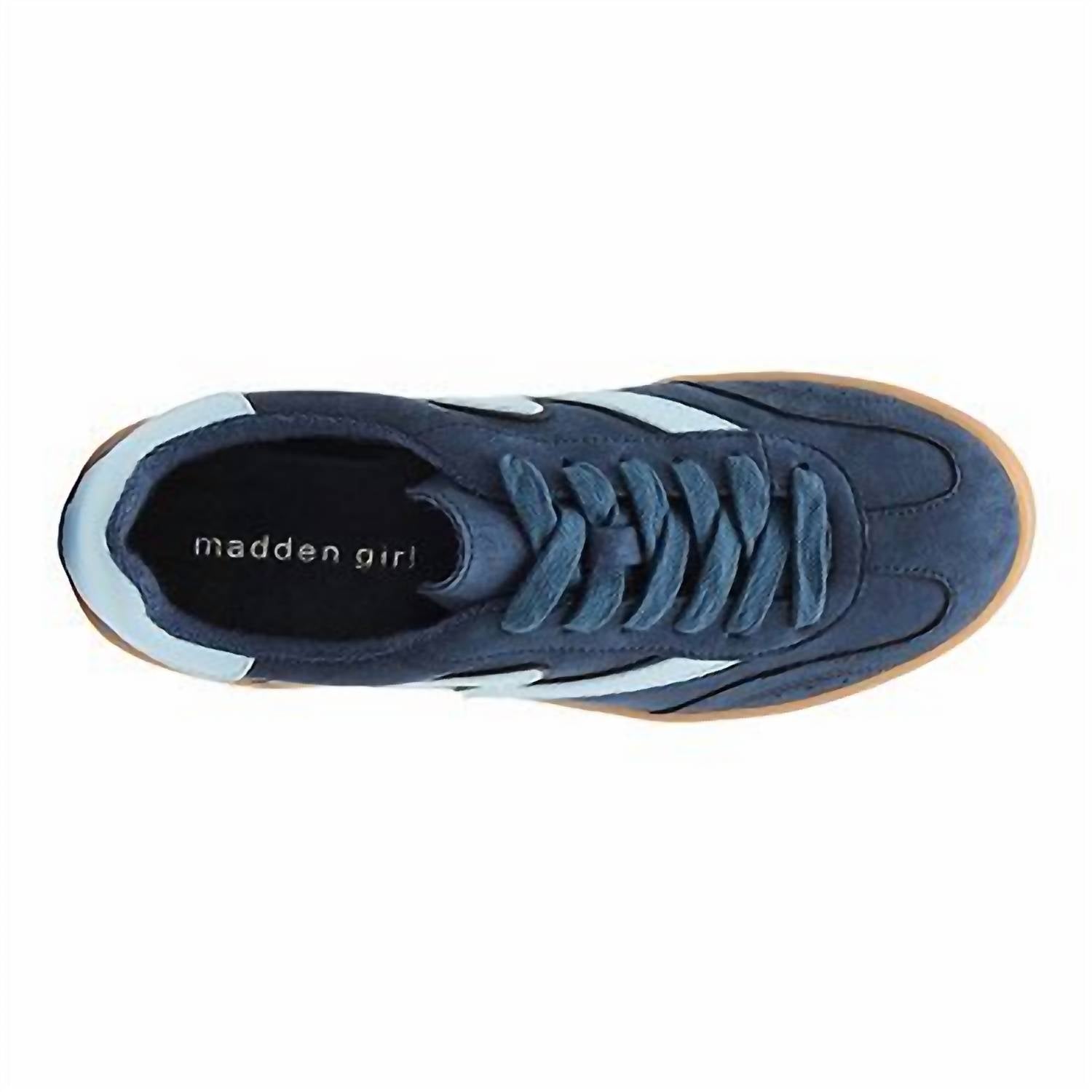 STEVE MADDEN Women's Giia Sneaker in navy - women's sneaker - alternate view