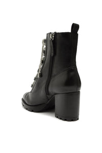 SCHUTZ Women's Kaile Mid Glam Booties in black - women's shoe - alternate view