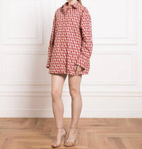 Valentino - Toile Iconographe Print Shirt Dress