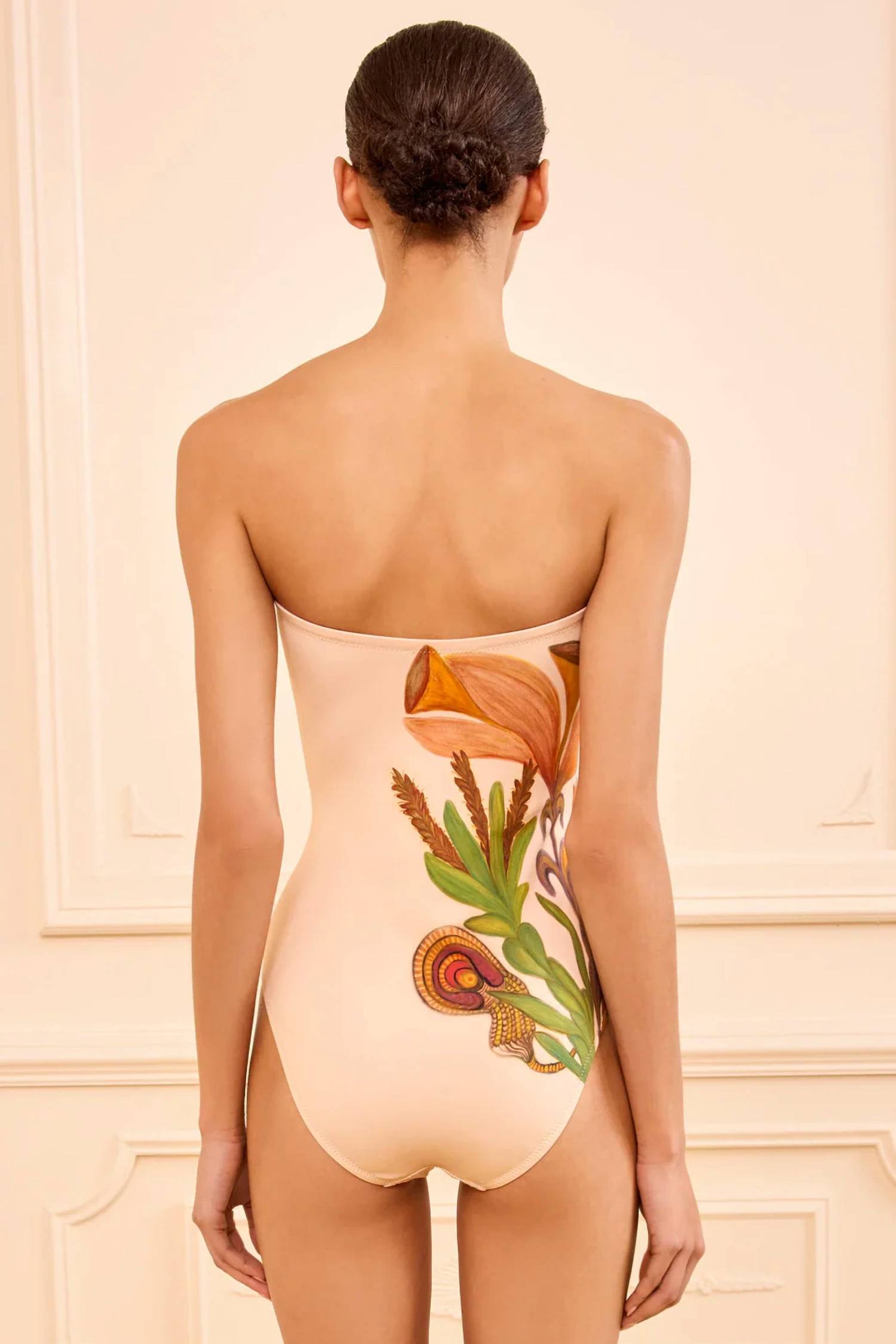 Ulla Johnson - Montery Strapless Maillot One-Piece