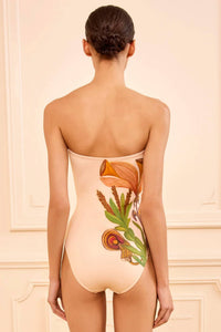 Ulla Johnson - Montery Strapless Maillot One-Piece