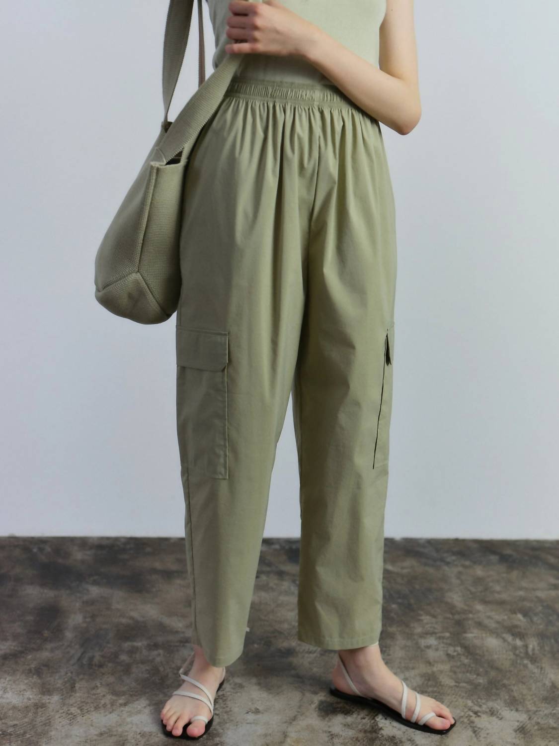 Mijeong Park - Elasticated Cargo Pants