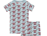Kickee - Boy's Short Sleeve Pajama Set