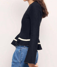 Minkpink - Emilie Peplum Knit Top