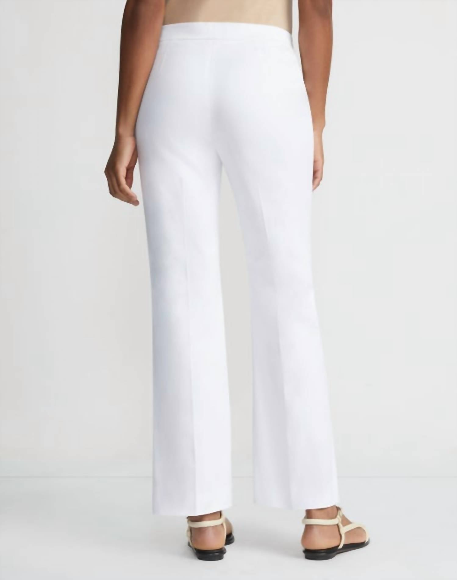 Lafayette 148 - Cropped Manhattan Flared Skinny Pant