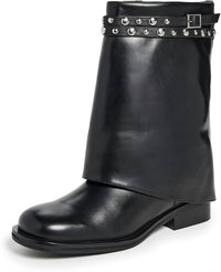 Free People - Women's Scorpio Studded Foldover Boot